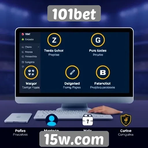 Análise das funcionalidades do site 101bet