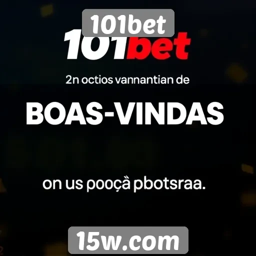 Novo bônus de boas-vindas disponível no 101bet